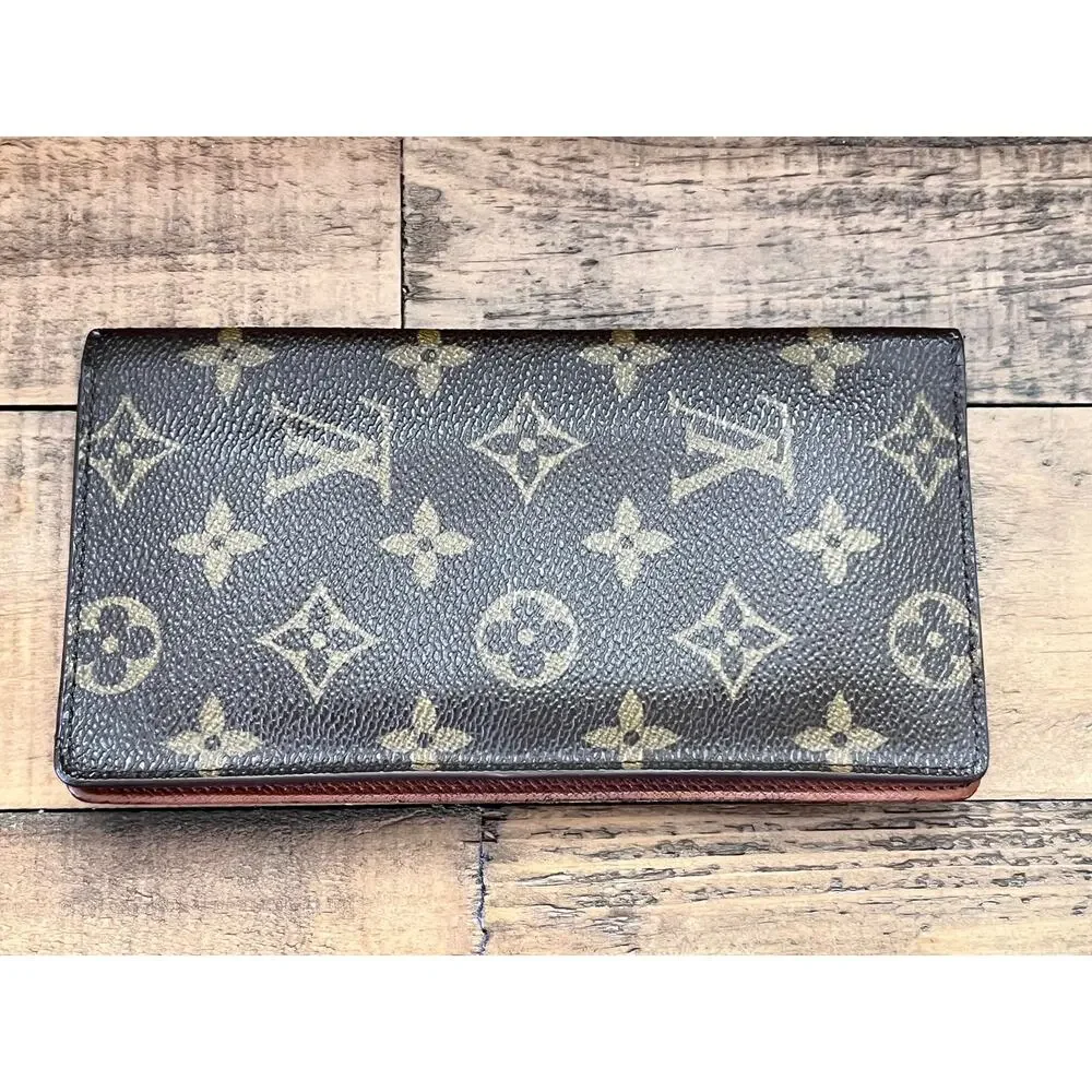 LOUIS VUITTON Vintage Monogram Long Wallet Unisex
